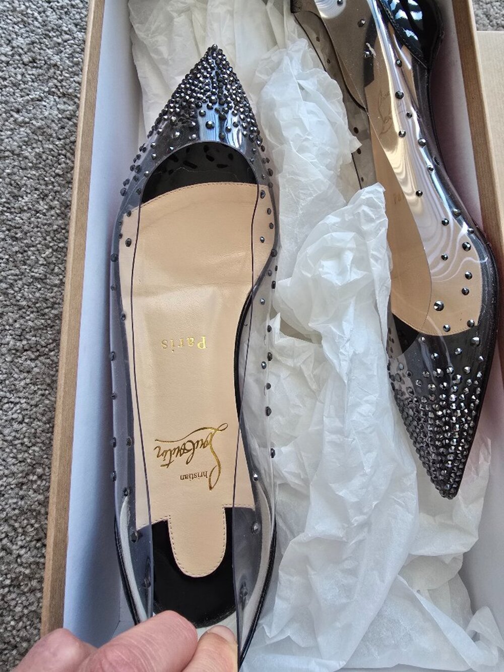 Christian Louboutin flats 37